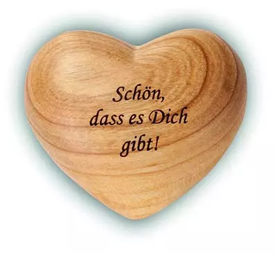 Liebesgeschenke Holzherz