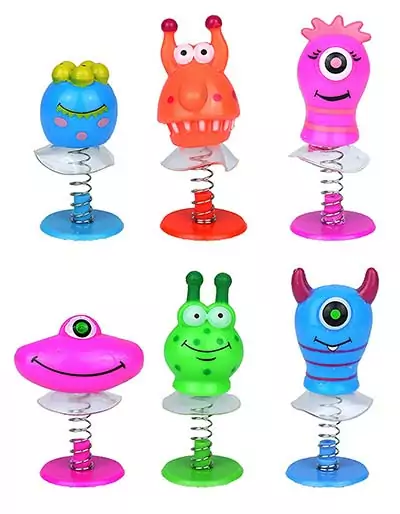 Springende Monster - Kleine Geschenke für Kinder unter 5 Euro