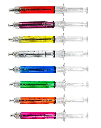 Spritzen Kugelschreiber - Geschenke für Ärzte und Mediziner