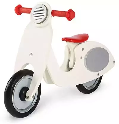 Vespa-Laufrad aus Holz